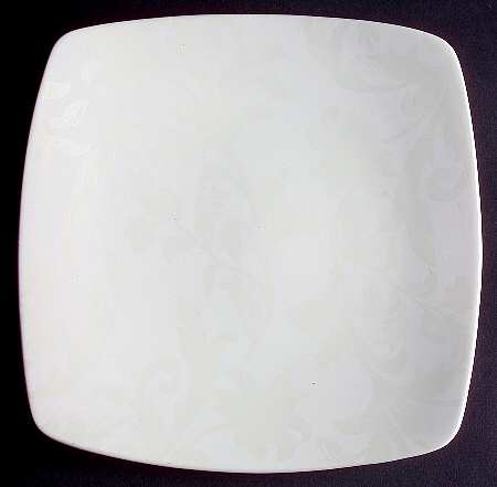 Provincial White Salad Plate