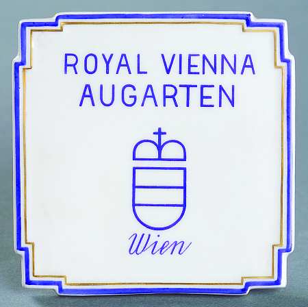 Advertising Signs by Wiener Porzellan