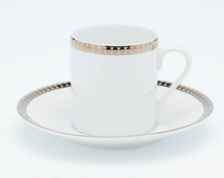 Celtic Flat Demitasse Cup & Saucer Set