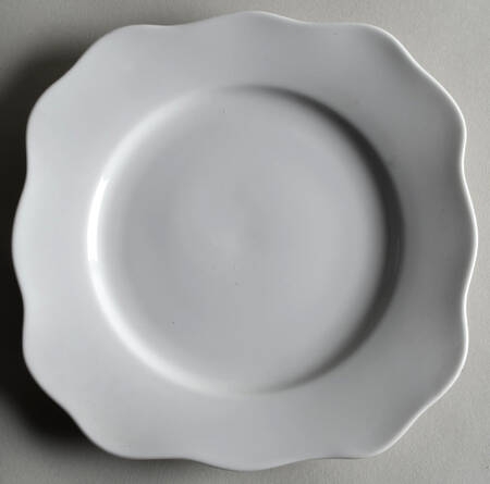 Dinner Party White Salad/Dessert Plate