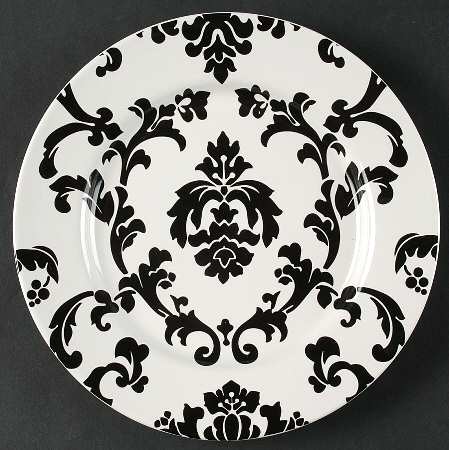 Parisian Wallpaper Salad/Dessert Plate