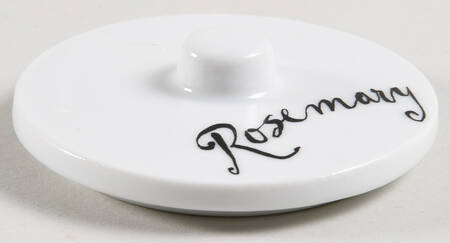 Pasta Italiana Lid for Rosemary Spice Jar