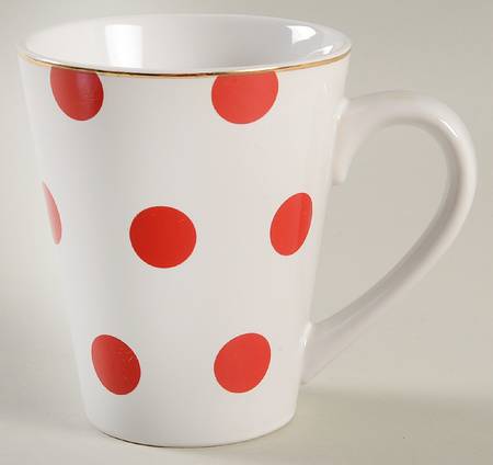 Red Dots Mug