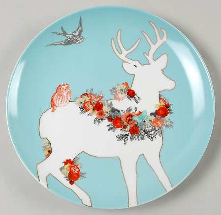 A Walk in the Woods Salad/Dessert Plate