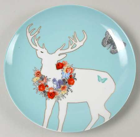 A Walk in the Woods Salad/Dessert Plate