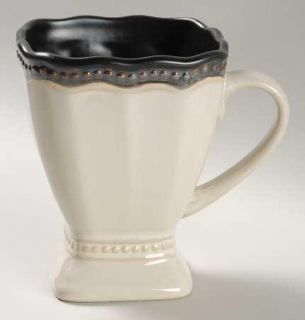 Hobnail Cream Bronze Mug