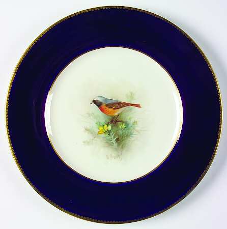 Z2038 Cobalt Blue Dinner Plate