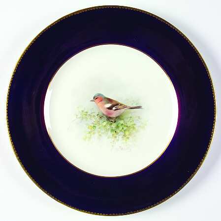 Z2038 Cobalt Blue Dinner Plate
