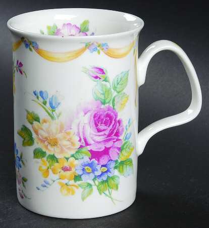 Dresden Sprays Yellow Mug