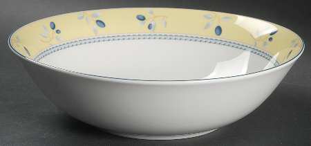 Blueberry 9" Round Vegetable Bowl