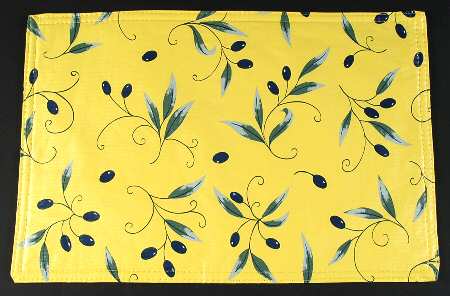 Blueberry Vinyl Placemat