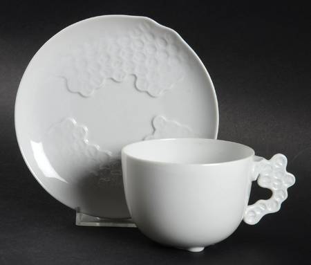 Landscape Flat Cup & Saucer Set