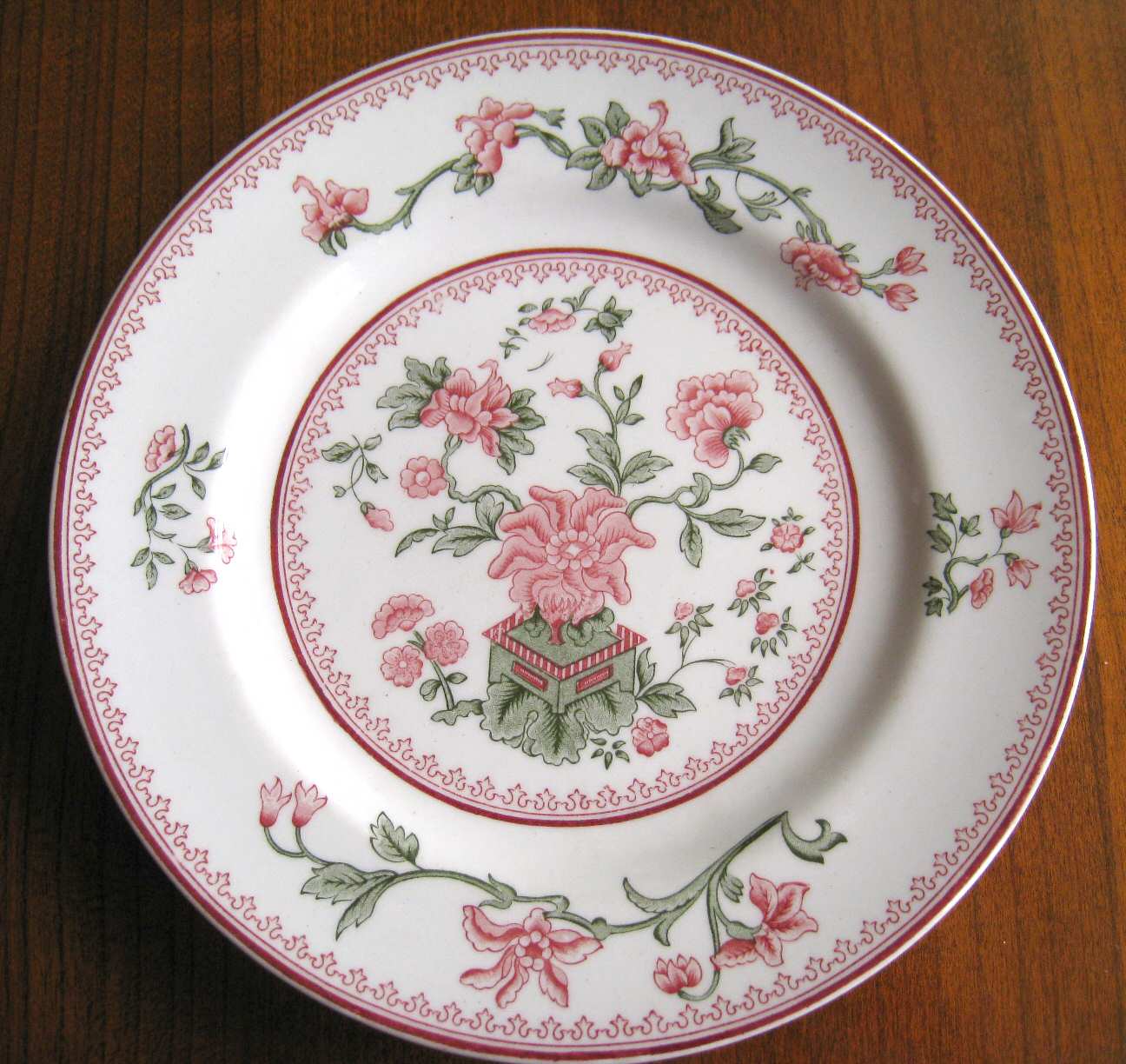 W8464 Pink Dinner Plate