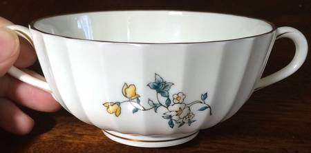 Spring Flat Cream Soup Bowl