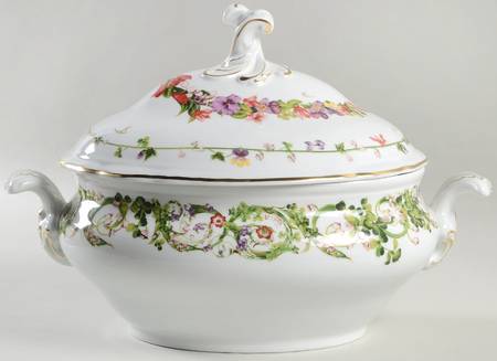 Flower Fantasy Oval Tureen & Lid