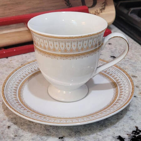 RZS5 Footed Cup & Saucer Set