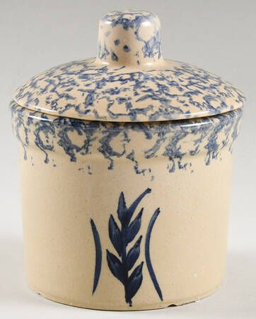 Wheat 3" Storage Jar & Lid
