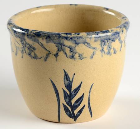 Wheat Small Open Crock