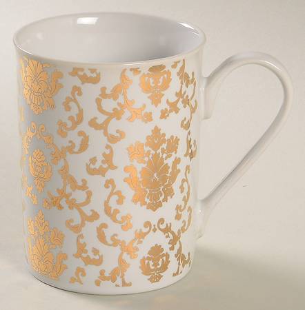 Gold Parisian Wallpaper by Rosanna