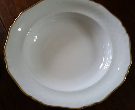 Golden Princess Rim Soup Bowl