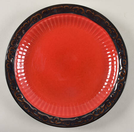Tara Collection Red Salad Plate