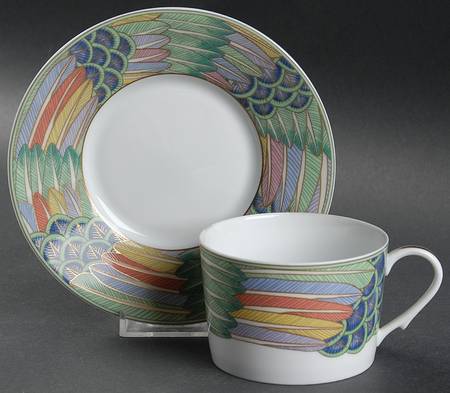 Ramage Flat Cup & Saucer Set