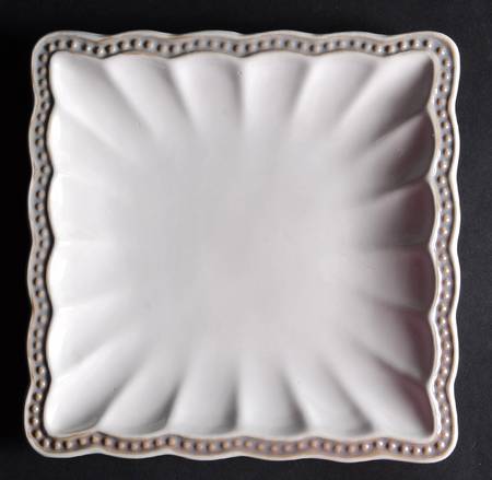 Hobnail Oyster Square Salad Plate