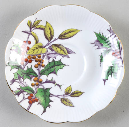 Flower of the Month Series Saucer for Footed Cup