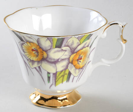 Flower of the Month Series Footed Cup