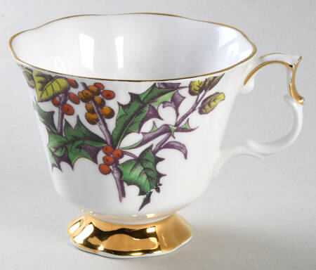 Flower of the Month Series Footed Cup