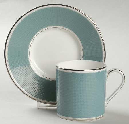 Modern Love Espresso Cup and Saucer Set