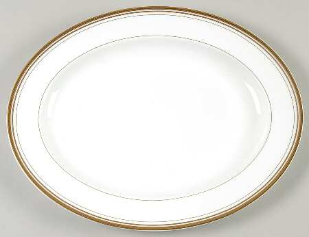 Ruban d'Or 13" Oval Serving Platter