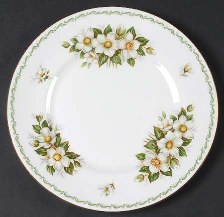 Special Flowers (No Month, Smooth, No Rib) Salad Plate