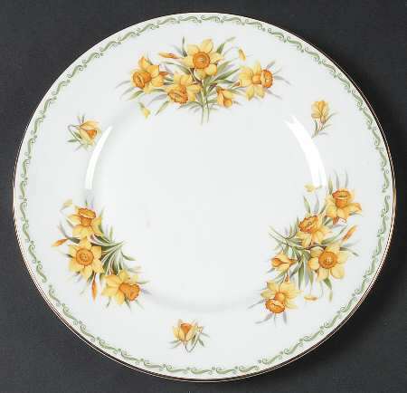 Special Flowers (No Month, Smooth, No Rib) Salad Plate