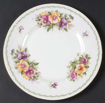 Special Flowers (No Month, Smooth, No Rib) Salad Plate