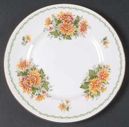 Special Flowers (No Month, Smooth, No Rib) Salad Plate