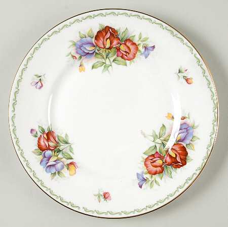 Special Flowers (No Month, Smooth, No Rib) Salad Plate