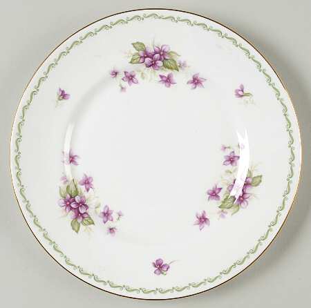 Special Flowers (No Month, Smooth, No Rib) Salad Plate