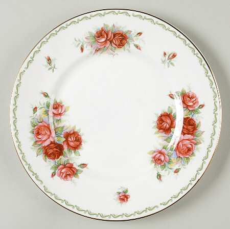 Special Flowers (No Month, Smooth, No Rib) Salad Plate