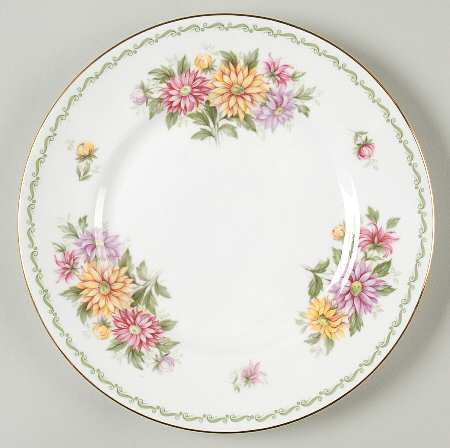Special Flowers (No Month, Smooth, No Rib) Salad Plate