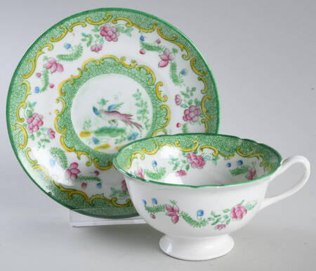 4611 Footed Cup & Saucer Set