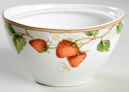 Fruit Salad Sugar Bowl No Lid