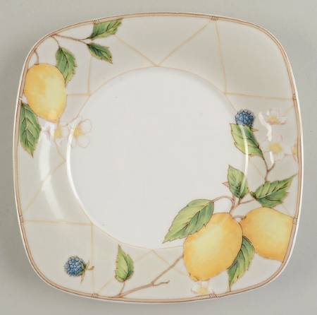 Fruit Salad Square Salad Plate