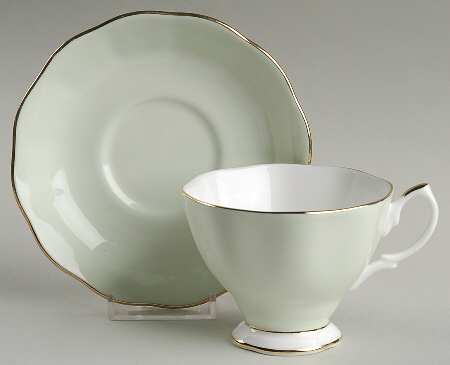 Colours Footed Cup & Saucer Set
