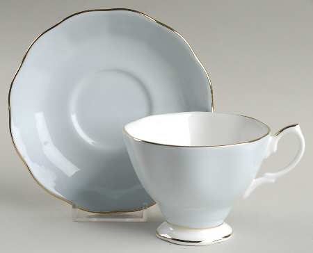 Colours Footed Cup & Saucer Set