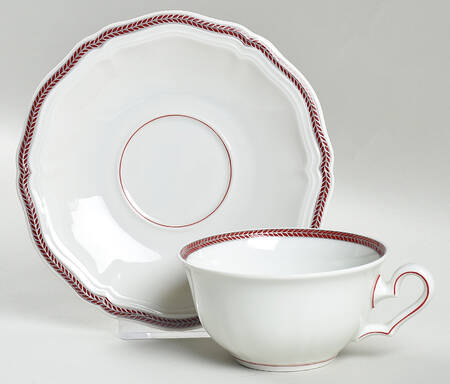 2326 Footed Cup & Saucer Set