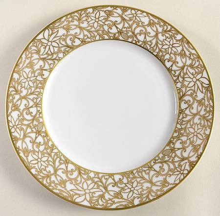 Salamanque Gold Dessert/Pie Plate
