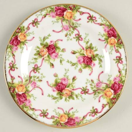 Old Country Roses (Classic Collection V) Dessert/Pie Plate