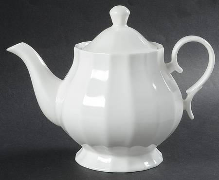 Scalloped Teapot & Lid