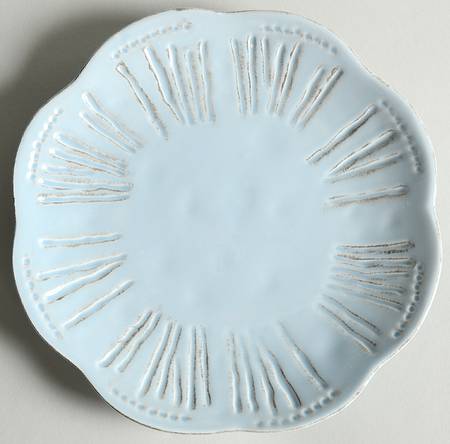 Enchanted Lines Blue Salad Plate